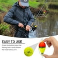 thumbnail image 3 of THKFISH Fishing Bobbers Floats,10 Packs Weighted Bobbers, Foam Oval Slip Bobbers for Fishing, Three Colours Crappie Bobbers, for Fishing Bluegill Crappie Panfish Bass Trout, 1in 1.5in 2in, 3 of 7