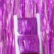 thumbnail image 1 of Cortina de papel de aluminio dorado con flecos rosas, telón de fondo para fiesta, fotomatón, graduaciones de boda, evento de cumpleaños y Navidad, 1 of 4