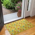 thumbnail image 2 of Fairy Princess Flower Pattern Door Rugs,Washable Non Slip Door Mats Indoor,Decorative Door Mats,Entry Mat Indoor for Entrance,Bedroom,Kitchen,Bathroom,17"x30", 2 of 6