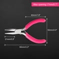 thumbnail image 6 of LEONTOOL Long Nose Pliers for Jewelry Making Mini Chain Nose Pliers 3 inch Jewelry Making Pliers Tools Mini Pliers for Jewelry Making Supplies, 6 of 7