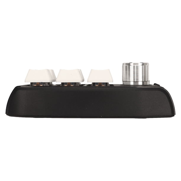 Teclado Mecánico De Una Mano, 6 Teclas Totalmente Programables USB Modo Dual Teclado Pequeño, Mini Teclado Mecánico Macro Para Juegos Para Control De Oficina De Juegos