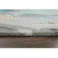 thumbnail image 2 of Gatney Rugs Pillars Area Rug CNP104 Beige/Blue Wisps Patches 5' x 8' Rectangle, 2 of 2