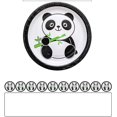 thumbnail image 5 of Panda Birthday Party Decoration Props Holiday Party Cutlery Set Paper Cups Paper Towels Popcorn, 5 of 5