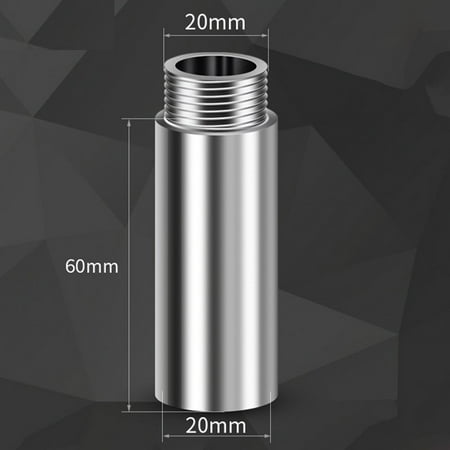 

FANJIE 10-60mm Shower Head Extension Pipe Stainless Steel Bathroom Shower Extensio