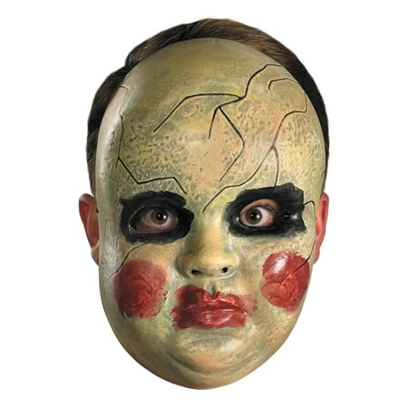 Smeary Doll Facemask Adult Halloween Accessory