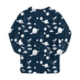 thumbnail image 5 of Gubotare Toddler Boys Pajamas Boys Pajamas Graphic Pjs Toddler 2 Piece Sleepwear Kids Clothes Set Size 8-9 (Dark Blue,8-9 Years), 5 of 8