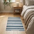 thumbnail image 3 of ODIKA 2'x3' Washable Doormat Non-Slip, Low Pile Boho Striped Farmhouse Abstract Banded Southwestern Geometric for Entryway, Kitchen, Laundry Room, 3 of 7