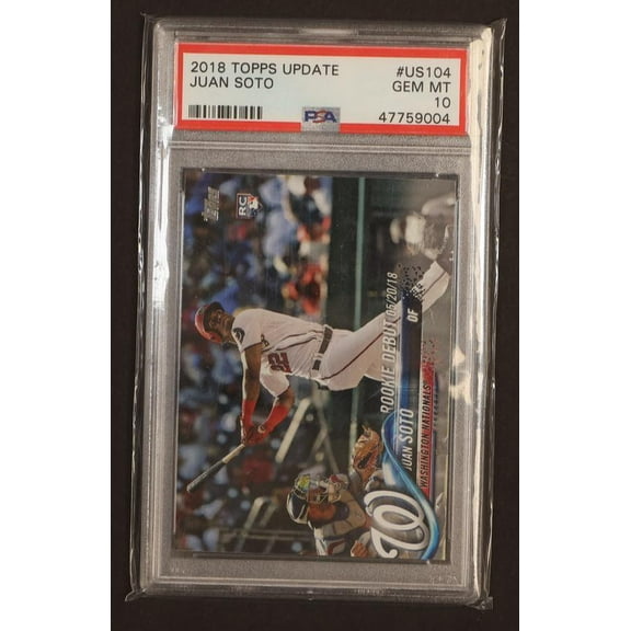 2018 Topps Update Juan Soto #US104 PSA 10