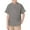Grey, variant on WhouRiu Little Boys Tshirts Short Sleeve Loose Henley T-Shirt Child Summer Solid Breathable Tshirts Blue,Sizes 7-8