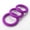 Purple, variant on LeLuv Round Smooth Cock Ring | 32mm/37mm/42mm Blue (3 Pack)