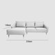thumbnail image 4 of Sala Esquina Inter Invertida Tela Trixie Charcoal Inlab Muebles Sala Esquina Inter Invertida Tela Trixie Charcoal Sala en esquina minimalista, 4 of 4