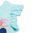 thumbnail image 4 of Disney Minnie Mouse Little Girls Tank Top and Active Retro Dolphin French Terry Shorts Infant to Little Kid, 4 of 5