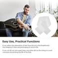 thumbnail image 4 of 3-Pack Transparent White PE Fingerboard Guards for 6-String Acoustic/Classical Guitars, 450mm Length (17.72in), FD-S Model, Dustproof Protection for Fretboard & Frets Against Rust and Sweat Stains,, 4 of 6