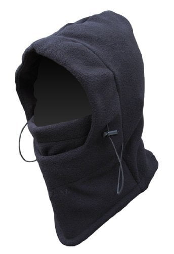 Thermal Fleece 6 in 1 Balaclava Hood Face Mask Neck Warmer Wind Stopper Snow New