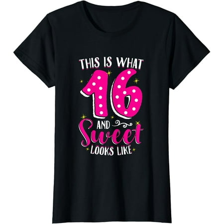 16th Birthday Gift Sweet Sixteen Girls 16 T-Shirt T-Shirt