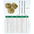 thumbnail image 6 of meite CNR112 Coil Siding Nails 15 Degree 1-1/2-inch Ring Shank Full Round-Head Wire Collated Nails (14,000 Pieces), 6 of 6