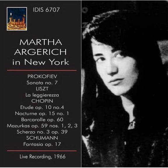 Prokofiev / Argerich,Martha - Martha Argerich in New York - Music & Performance - CD