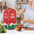 thumbnail image 3 of HELLHERO Dust prevent Polyester Food Processor Cover Watermelon Pattern Handle Blender Dust Cover for Home Kitchen Indoor, 3 of 6