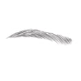thumbnail image 3 of Unique Bargains Tatouage Simulation Sourcils pour Femmes 1 Pce Triangle, Noir, 3 of 5