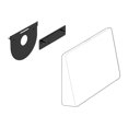 thumbnail image 1 of Logitech Tap Wall Mount - Video conferencing controller mounting kit - for Room Solution Base Bundle, Huddle, Large; Tap, 1 of 3