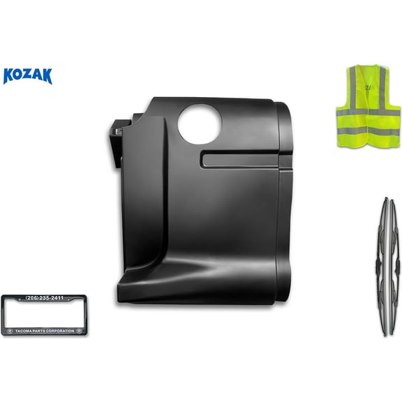 KOZAK Mid Center Cab Skirt / Side Fairing (Left Driver Side) Compatible with 587