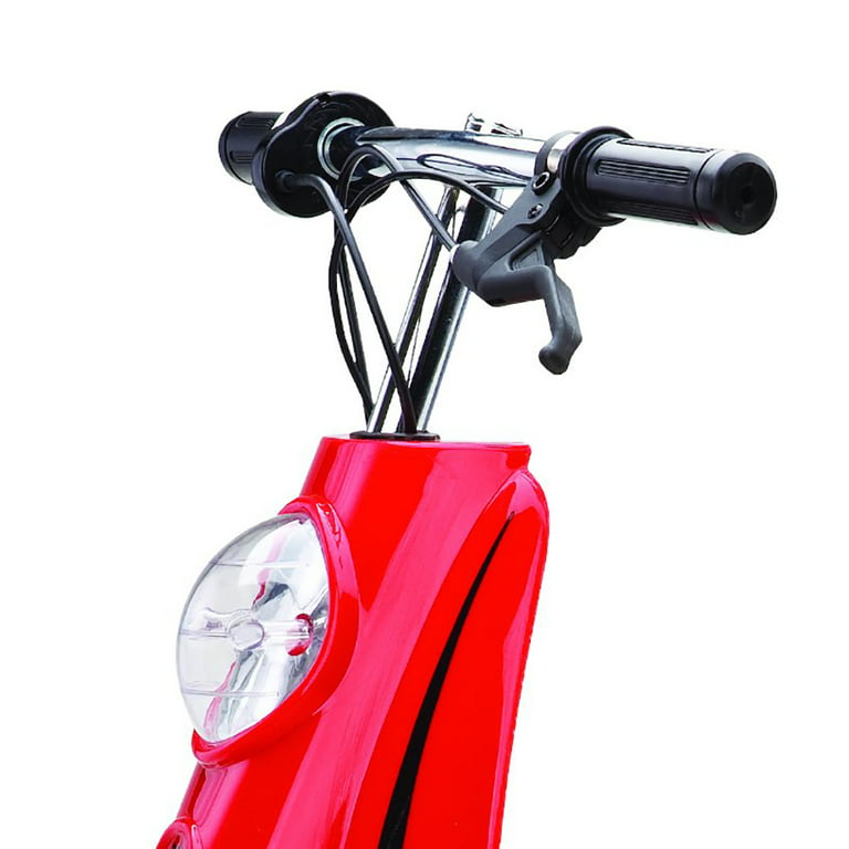 Razor Pocket Mod Miniature Euro 24V Electric Kids Ride On Retro Scooter,  Red in the Scooters department at