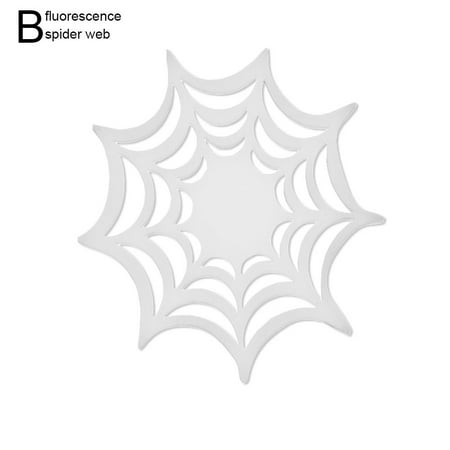 

Coasters Spider Web Decorative Halloween Themed Decorarion GXT Supplies Q4J6