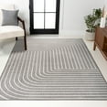 thumbnail image 5 of JONATHAN Y SCANDINAVIAN 5 x 8 Area Rug, Odense Minimalist Angle Geometric - Gray/Ivory, SCN101B-5, 5 of 9