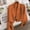 Orange, variant on Sales Today Clearance Women's Blazers & Suit Jackets Women's Spring And Autumn Short Student All Small Suit