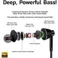 thumbnail image 3 of PRO EarBuds Compatible with Google Chromebook/PixelBook Go/Pixel Slate ENCORE+ Hands-Free Built-In Microphone and Crisp Digitally Clear Audio! (3.5mm, 1/8, 3.5ft), 3 of 5