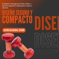 thumbnail image 2 of De neopreno 3 kg (par) , pesas para ejercicio funcional, fuerza, resistencia y cardio, 2 of 7