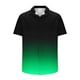 thumbnail image 4 of Mens Casual de Manga Corta Botón Abajo Camisas de Impresión Turndown Cuello Botón Camisa Poliéster, Moda de Verano Superior para Hombres Al Aire Libre, 4 of 6