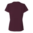 thumbnail image 3 of Hanes-Womens Crew Tee-Maroon-4X Large, 3 of 5