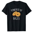 thumbnail image 1 of AALJY Chemise Alimentée par Bagels - T-Shirt Bagel Mignon, 1 of 5