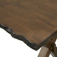 thumbnail image 3 of Desert Fields Cocina 61" Live Edge Indoor Dining Table, Seats 6, Walnut, 3 of 9