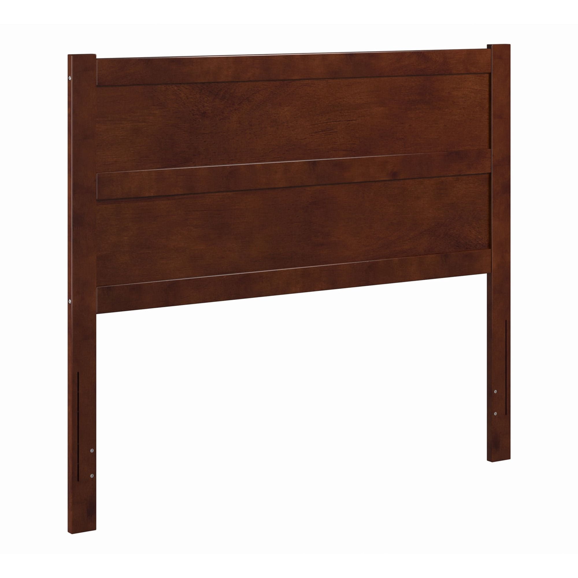 AFI NoHo Modern Panel Wood Headboard, Full, Walnut