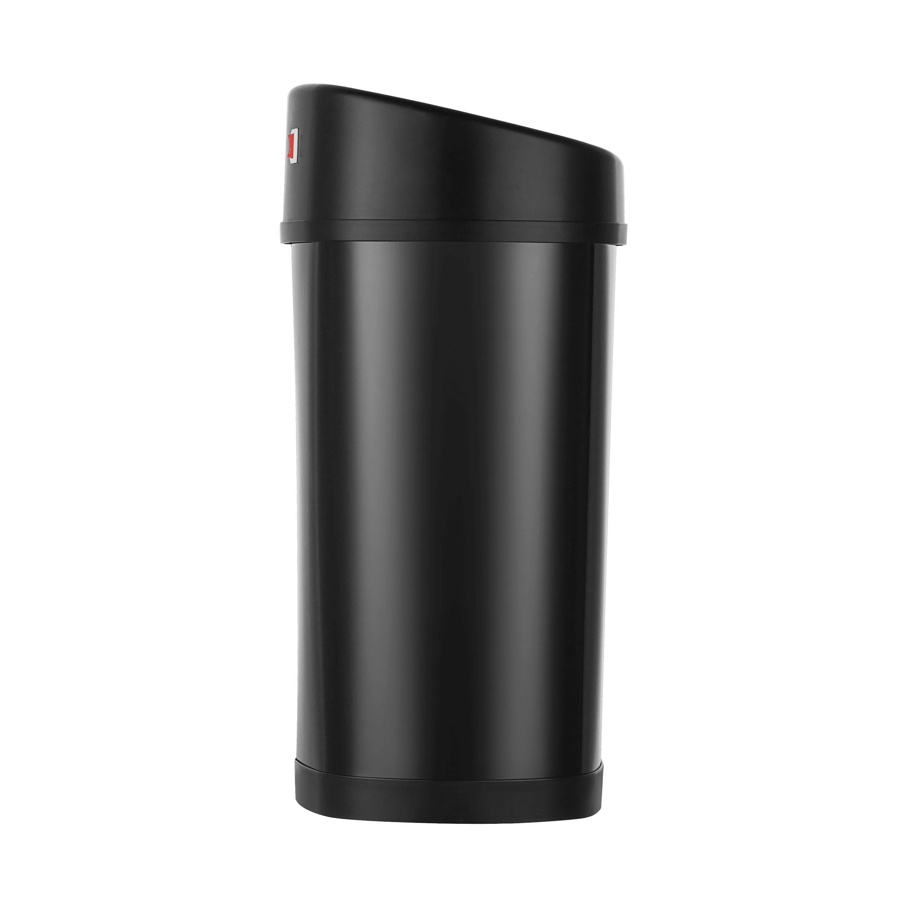 Nine Stars Motion Sensor Automatic Bathroom Trash Can, 4-Gallon Stainless Steel, Motion Sensor Hands-Free Soft-Close Lid Garbage Bin, Black