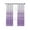 Purple, variant on Orange White Ombre Blackout Curtains, Light Blocking Print Window Curtains, Farmhouse Retro Simple Striped Art Thermal Insulated Window Drapes for Living Room Kitchen Cafe 2 Panels, 104"W x 63"L