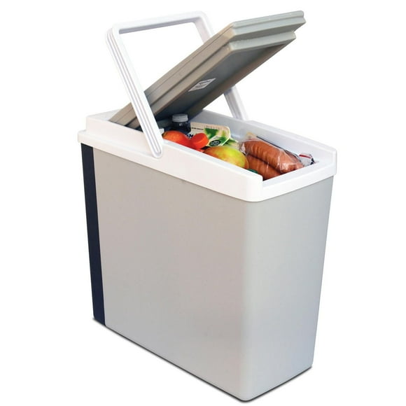 Koolatron 12V Electric Cooler/Warmer, 17L (18 qt) Thermoelectric Car Fridge, Portable Mini Fridge, Gray