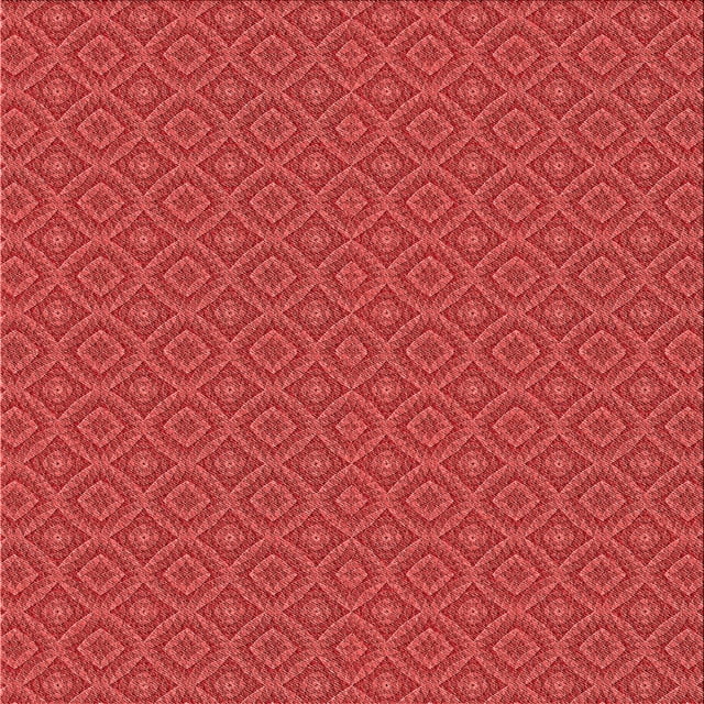 Ahgly Company Tapis d'Intérieur Lavable en Machine Carré Rouge, 8 Pieds Carré