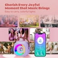 thumbnail image 3 of Bonaok Mini Karaoke Machine Toys, Portable Microphones for Kids Adults, Wireless Speaker Machine with LED Lights, Home Party Birthday Gifts for 3-12 Years Old Girls Boys, 3 of 10