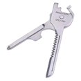 thumbnail image 2 of Yeacher 6 In1 Utili-key Keychain Keyring Multi Tool Stainless Edc Screwdriver Opener, 2 of 5