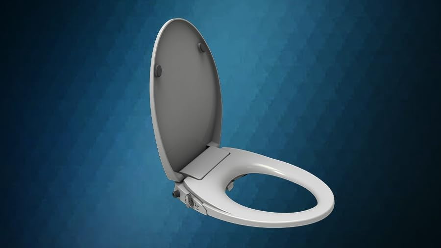 Biogiene Toilet Bidet Seat Elongated Non Electric BG3100NEE