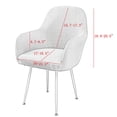 thumbnail image 2 of Funda para silla reclinable Sunnimix 2 Piezas Jacquard para sillones de comedor, 2 of 8