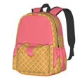 thumbnail image 1 of Ice Cream Backpack,Large Capacity Travel Backpack,Laptop Backpack,Water Resistant Backpack For Women Men, 1 of 5