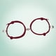 thumbnail image 4 of Pulsera de Distancia magnética Yinane 2Pcs Lovers Matching Bracelet Rojo B, 4 of 7