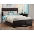 thumbnail image 3 of AFI Madison King Solid Wood Low Profile Platform Bed with Matching Footboard, Espresso, 3 of 5