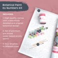 thumbnail image 2 of Kit de pintura por números Pink Picasso 41x51 cm Arte floral, 2 of 9