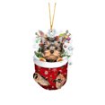 thumbnail image 1 of 985 Colgante de perro para árbol de Navidad, decoración para perros, colgante de acrílico, decoración, 1 of 6