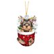 thumbnail image 1 of 985 Colgante de perro para árbol de Navidad, decoración para perros, colgante de acrílico, decoración, 1 of 6